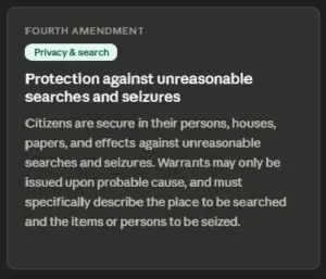 fourth amendment